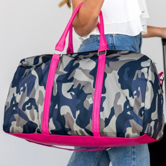 Bags Camo Pink Travel Duffel Bag Poshmark